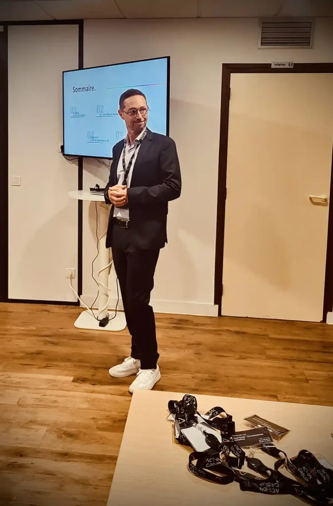 Frédérique Berton lors de l'afterwork bisuness à Lille