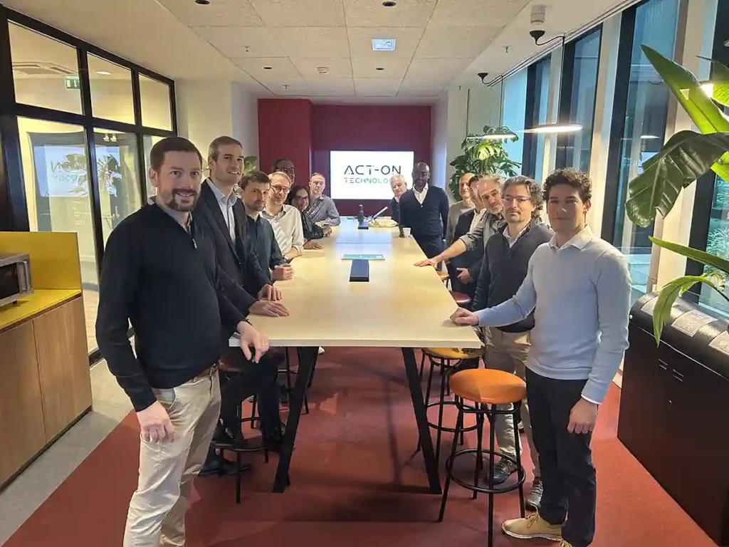 Photo de groupe lors de l'événement Les Matinales