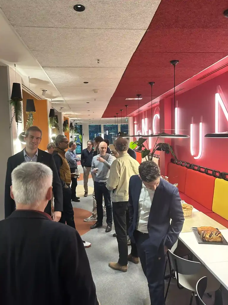 Photo d'ambiance lors de l'événement Les Matinales d'ACT-ON TECHNOLOGY