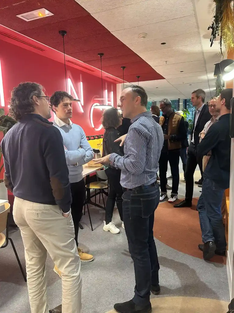 Photo des échanges lors des Matinales