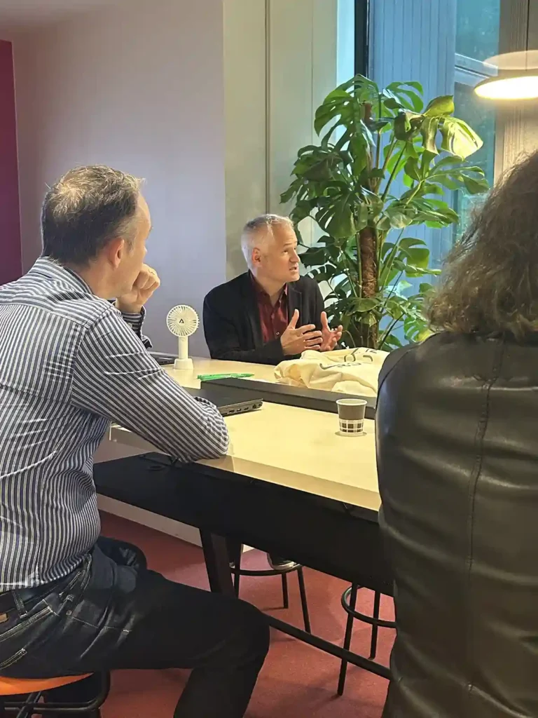 Photo de Jean-françois Rivière lors des Matinales