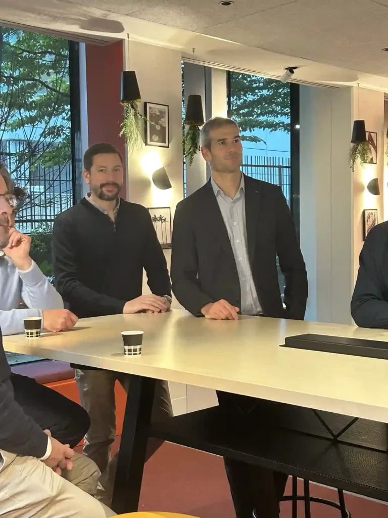 Photo de Pierre Le Clainche lors des Matinales