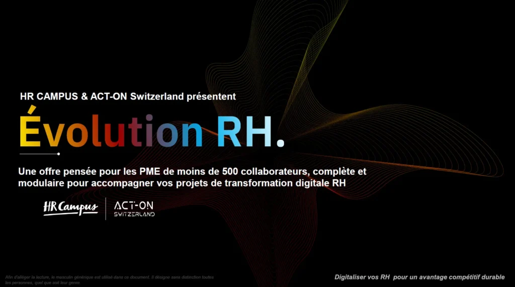 Présentation d'Evolution RH - ACT-ON SWITZERLAND x HR CAMPUS